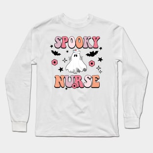 Spooky Nurse Long Sleeve T-Shirt